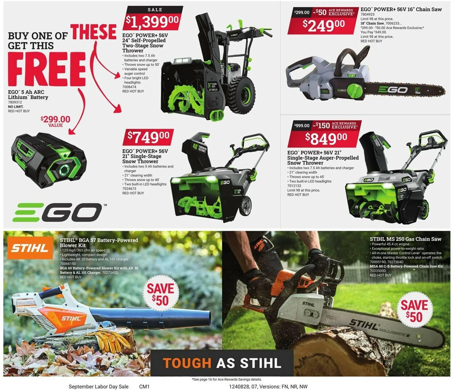 Weekly ad Ace Hardware Weekly Ad from August 28 to September 9 2024 - Page 8