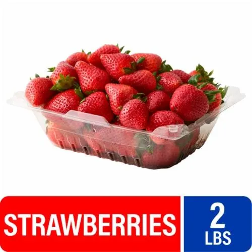 Fresh Strawberries - 2 LB Clamshell