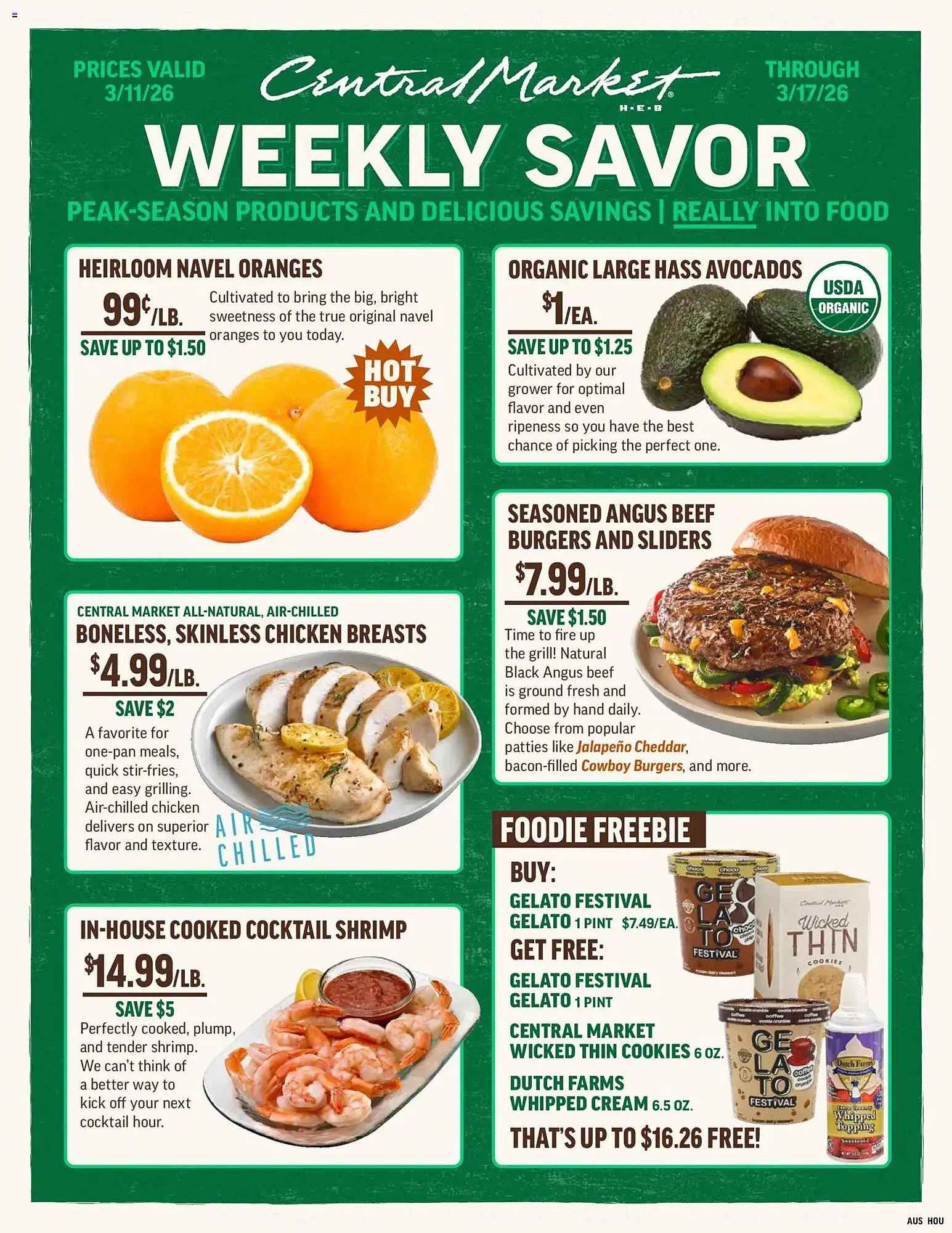 Weekly ad Central Market weekly ad from March 11 to March 18 2026 - Page 1