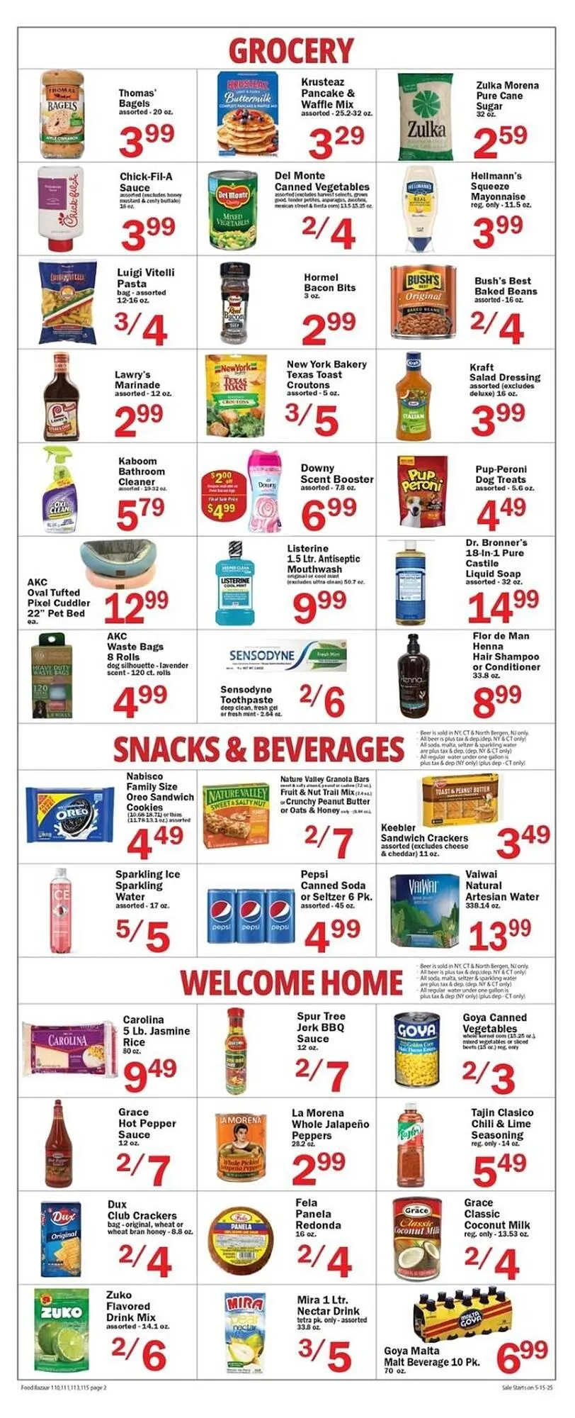 Weekly ad Food Bazaar Weekly Ad from May 16 to May 22 2025 - Page 2