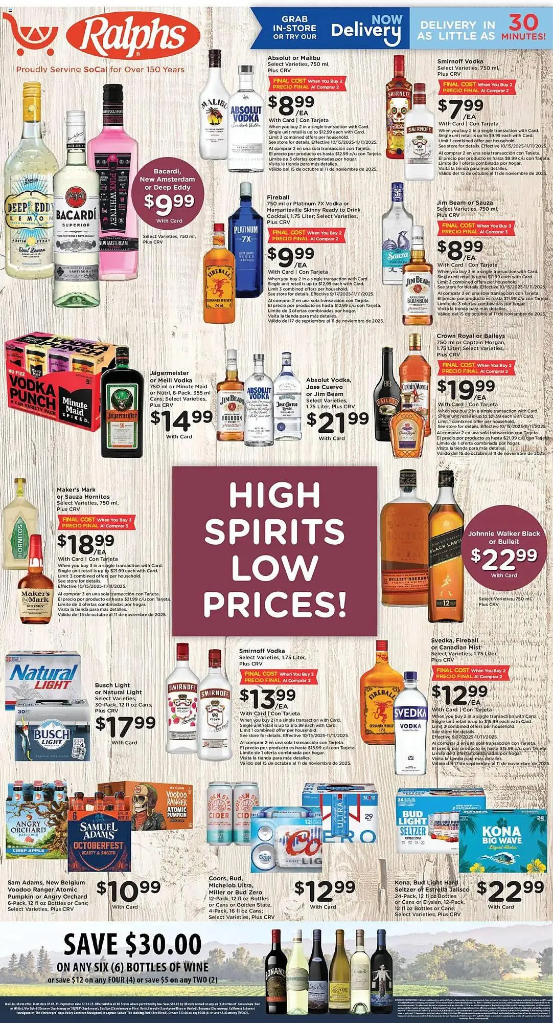 Weekly ad Ralphs weekly ad from October 15 to October 21 2025 - Page 1