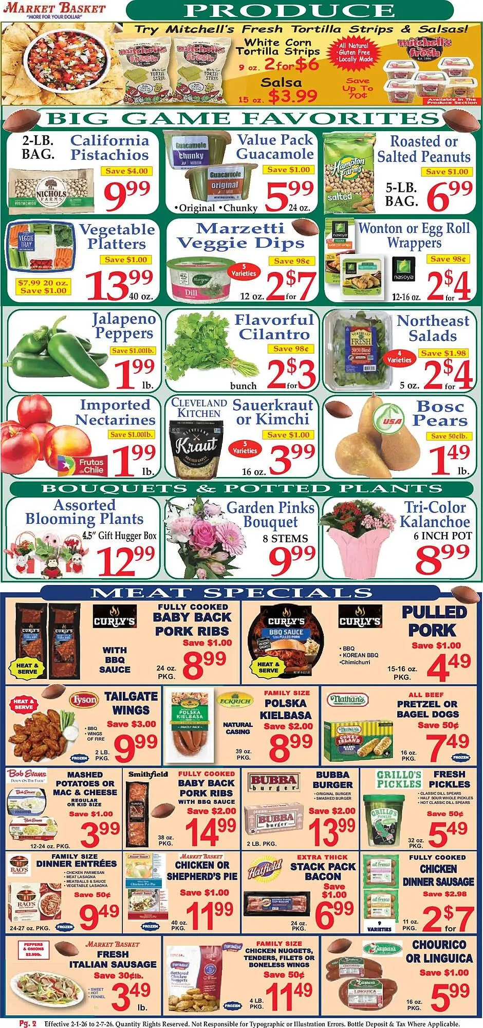 Weekly ad Market Basket weekly ad from February 1 to February 8 2026 - Page 2