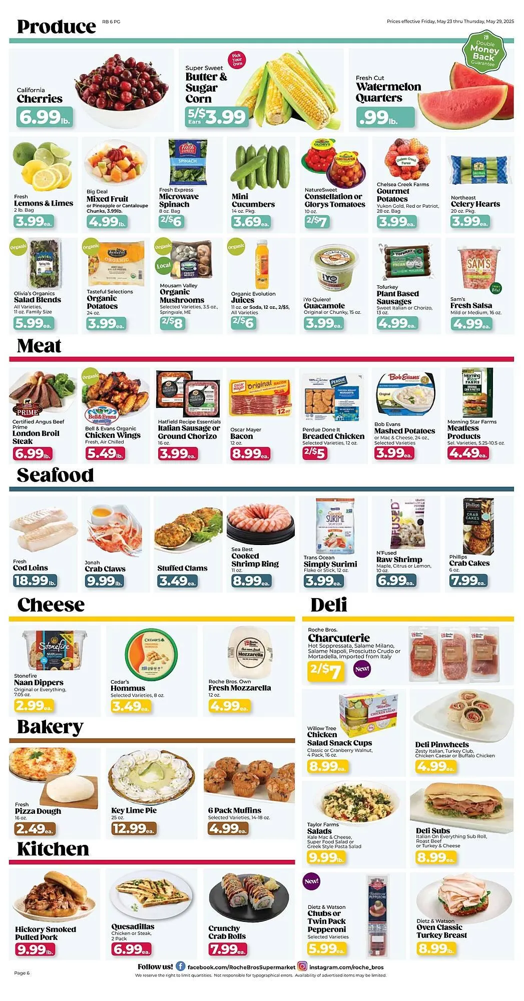 Weekly ad Roche Bros Weekly Ad from May 25 to May 29 2025 - Page 6