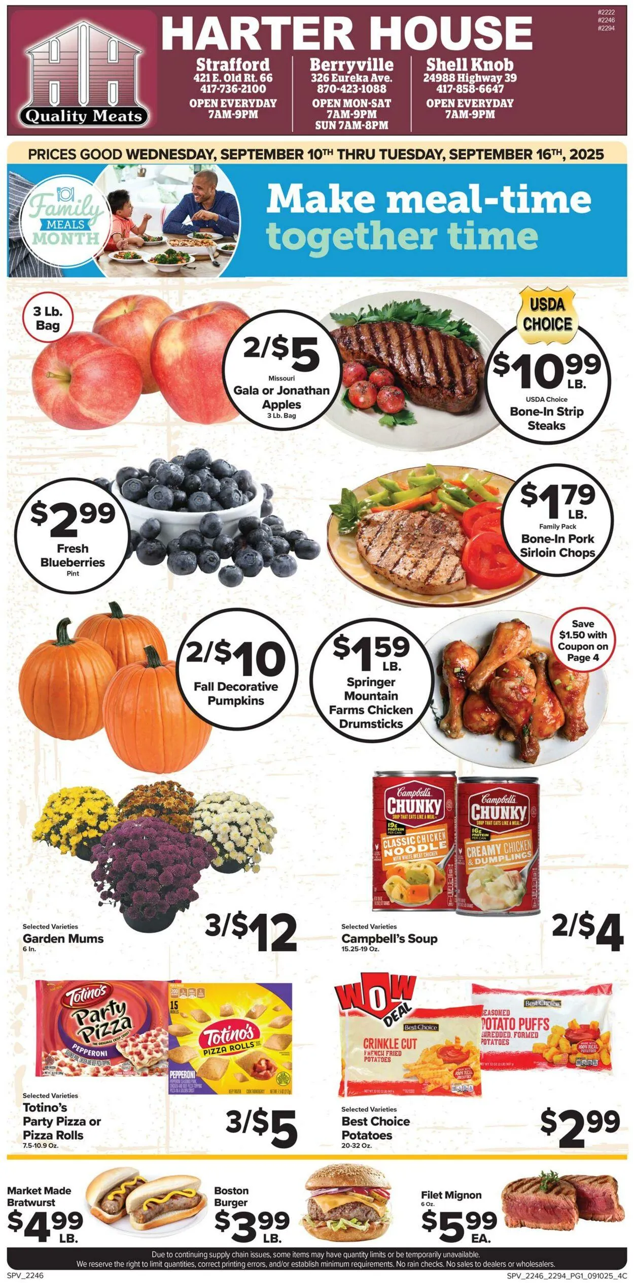 Weekly ad Harter House - Berryville, AR from September 10 to September 16 2025 - Page 2