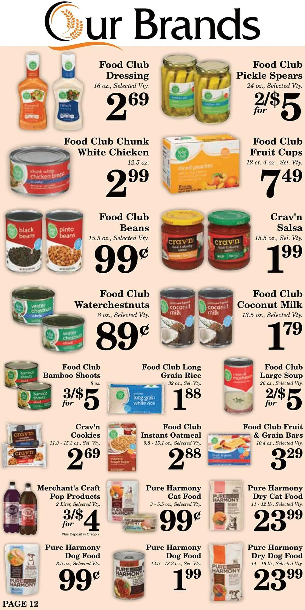 Weekly ad Harvest Foods ad from February 26 to April 1 2025 - Page 13