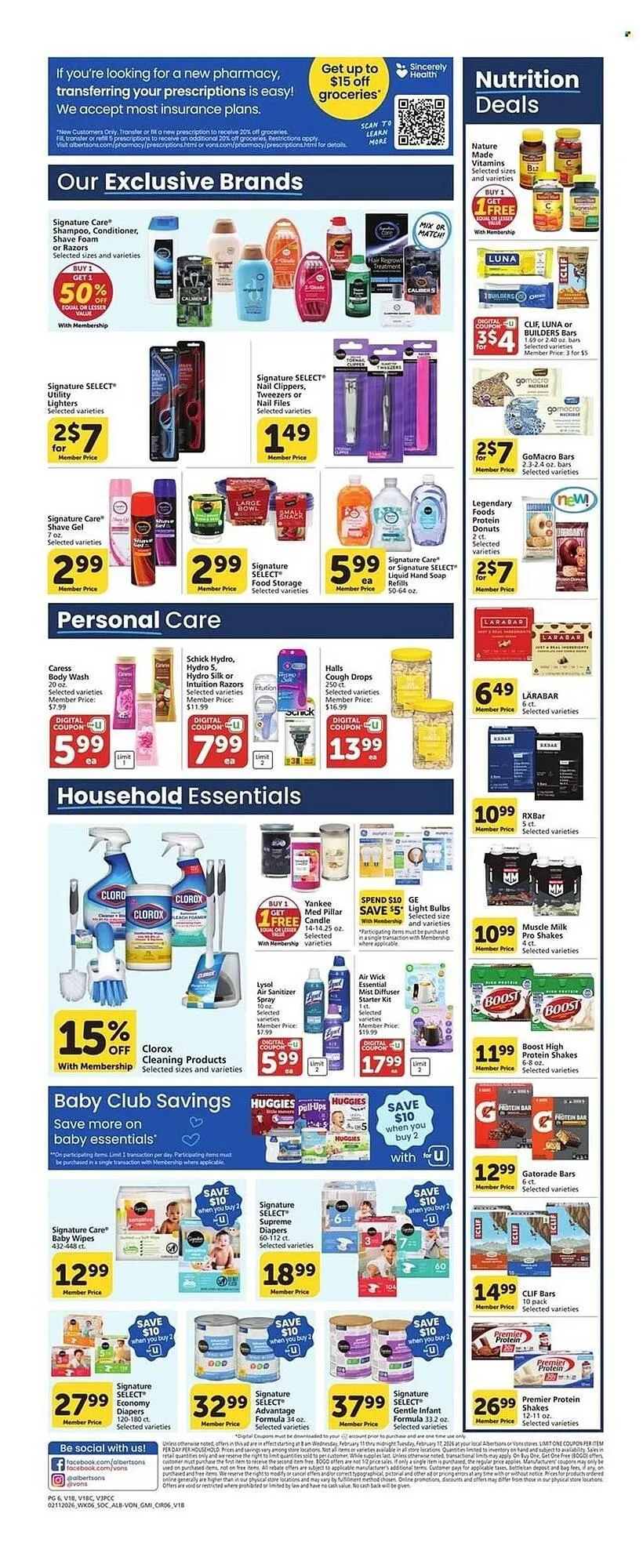Weekly ad Albertsons weekly ad from February 11 to February 17 2026 - Page 8