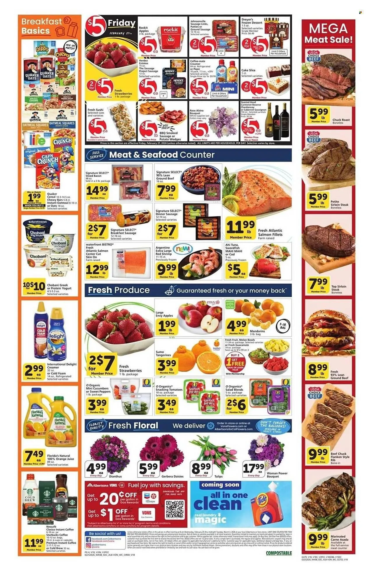 Weekly ad Albertsons weekly ad from February 25 to March 3 2026 - Page 2