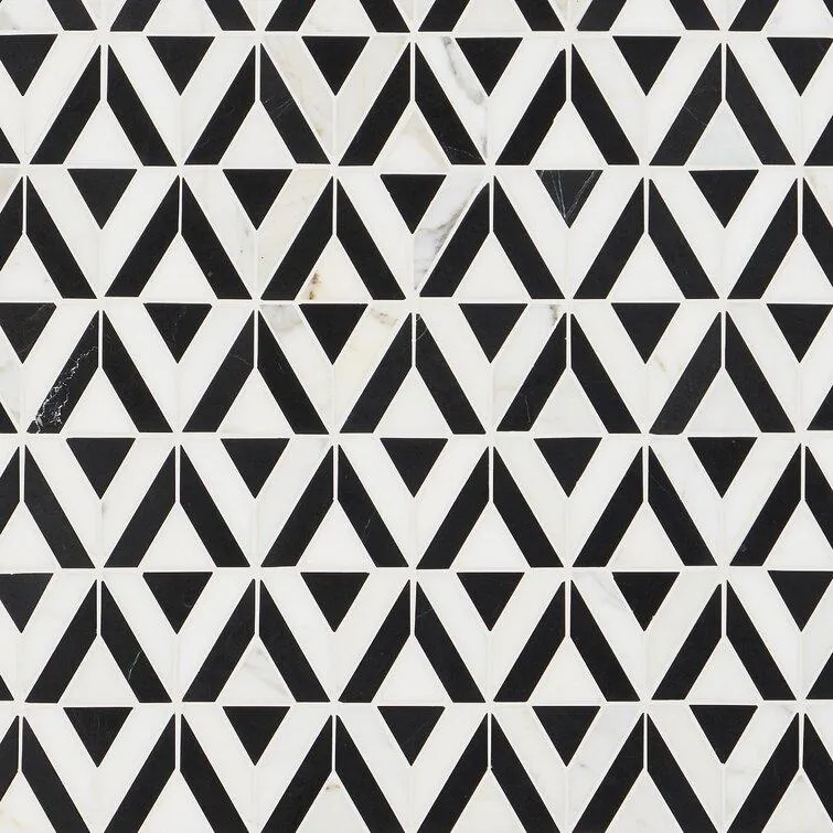 Florey Random Sized Marble Random Mosaic Wall & Floor Tile