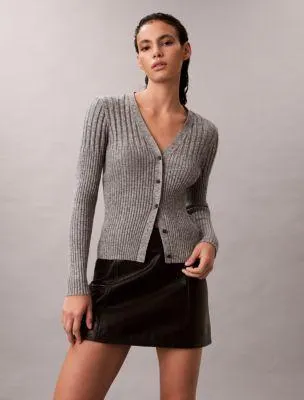 Mouline Rib Cardigan