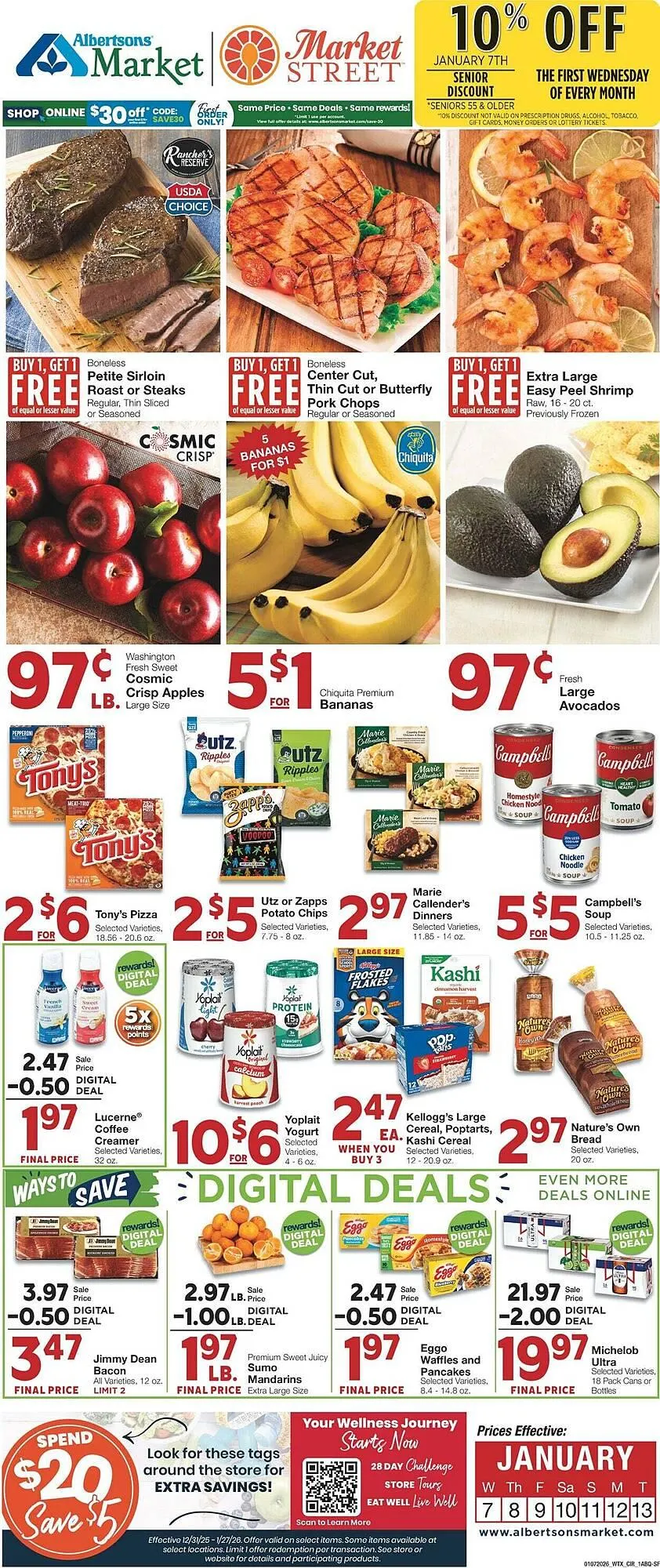 United Supermarkets weekly ad - 1
