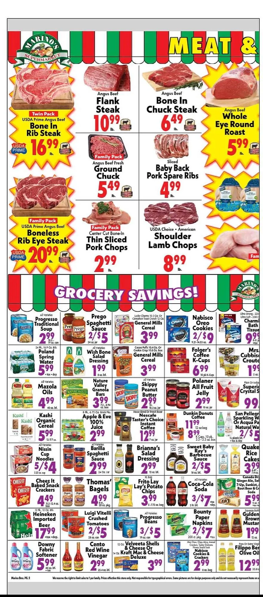 Weekly ad Marino's Supermarket weekly ad from January 16 to January 22 2026 - Page 2