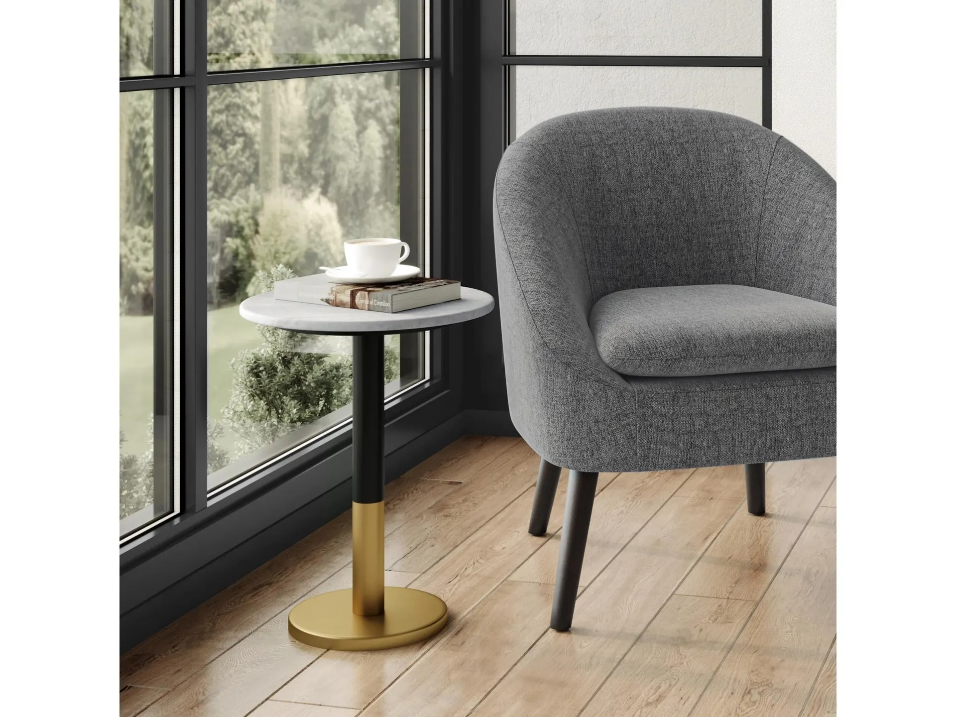 Simpli Home Evans Side Table