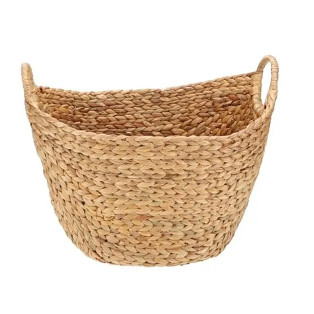 allen + roth ( 20.5-in W x 16.3-in H x 14.5-in D ) Natural Water hyacinth Basket