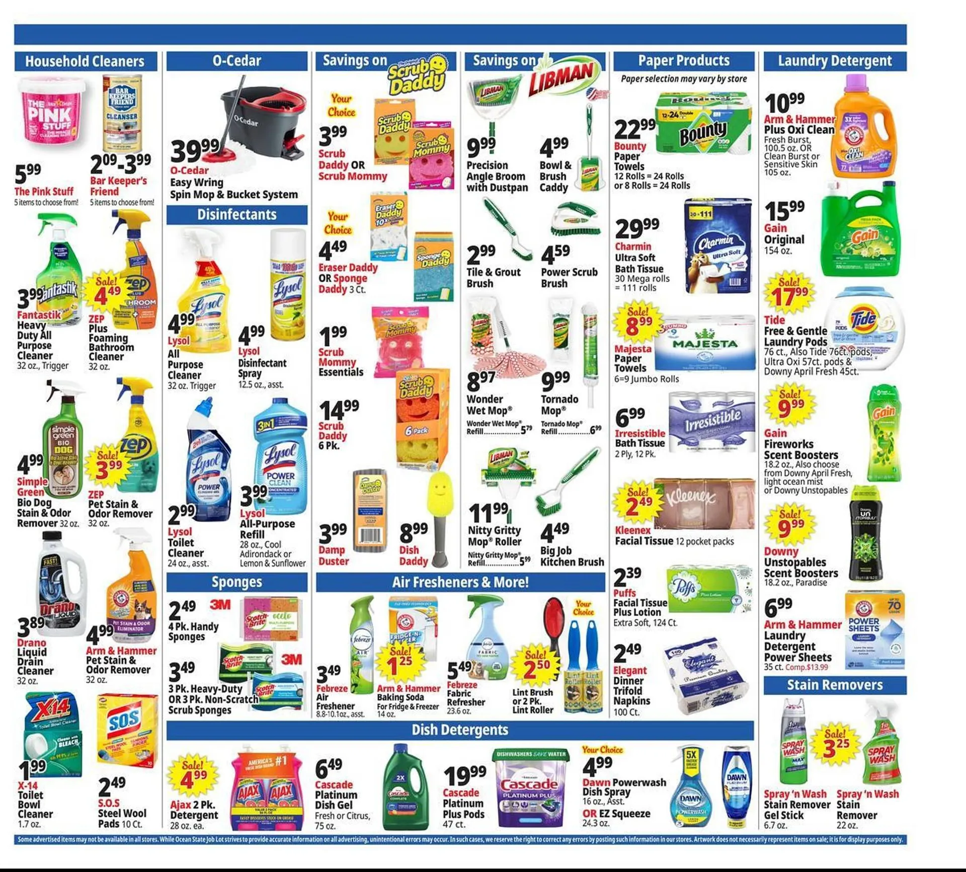 Weekly ad Ocean State Job Lot flyer from January 8 to January 14 2026 - Page 14