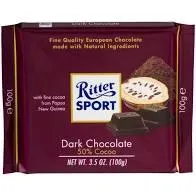 Ritter Sport - Dark Chocolate 50% Cacao 3.5 Oz