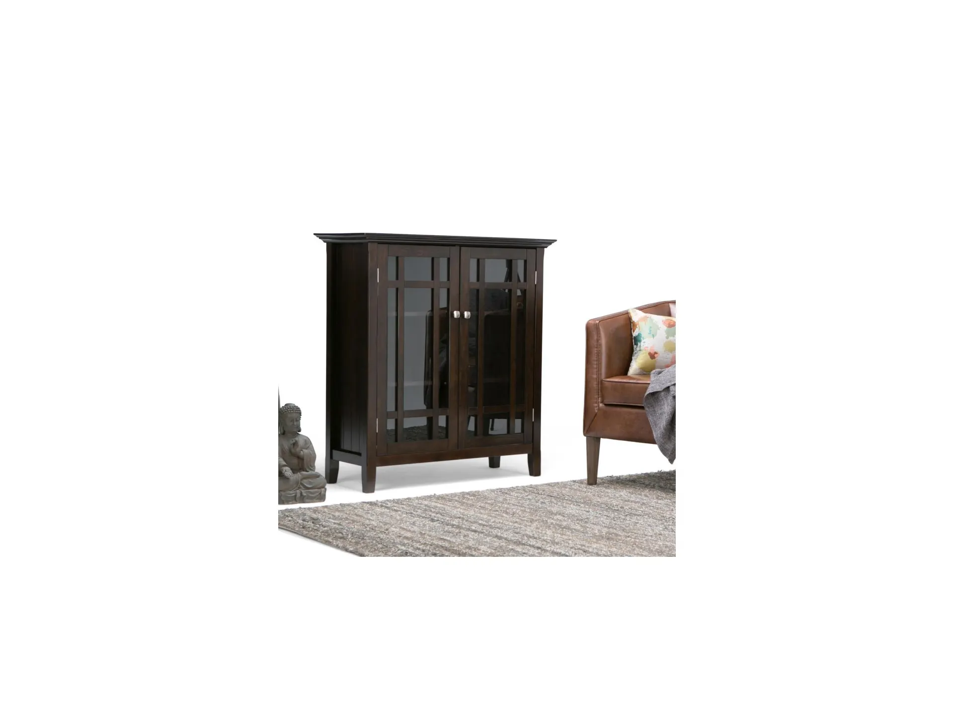 Bedford 39" Rustic Storage Cabinet