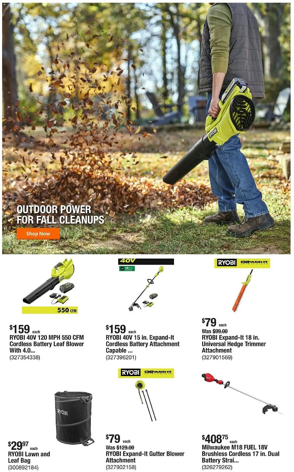 Weekly ad The Home Depot flyer from October 23 to October 31 2025 - Page 7