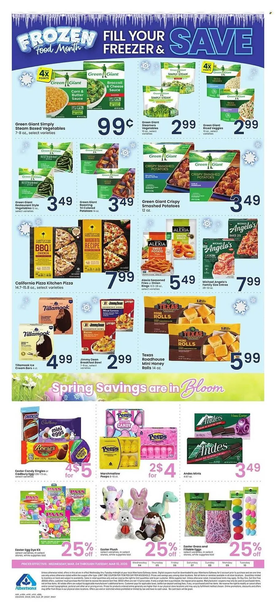 Weekly ad Albertsons weekly ad from March 4 to March 10 2026 - Page 1