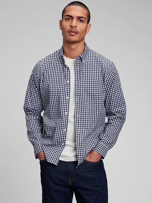 All-Day Poplin Shirt in Untucked Fit