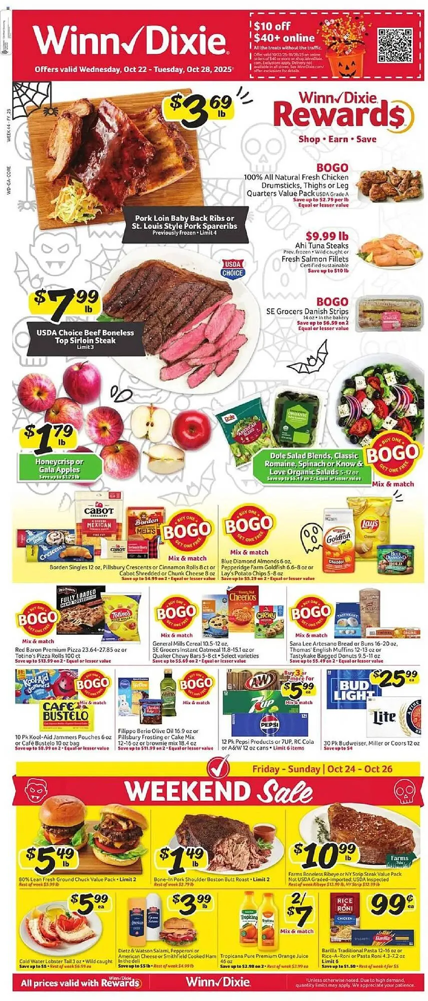 Weekly ad Winn Dixie weekly ad from October 22 to October 28 2025 - Page 1
