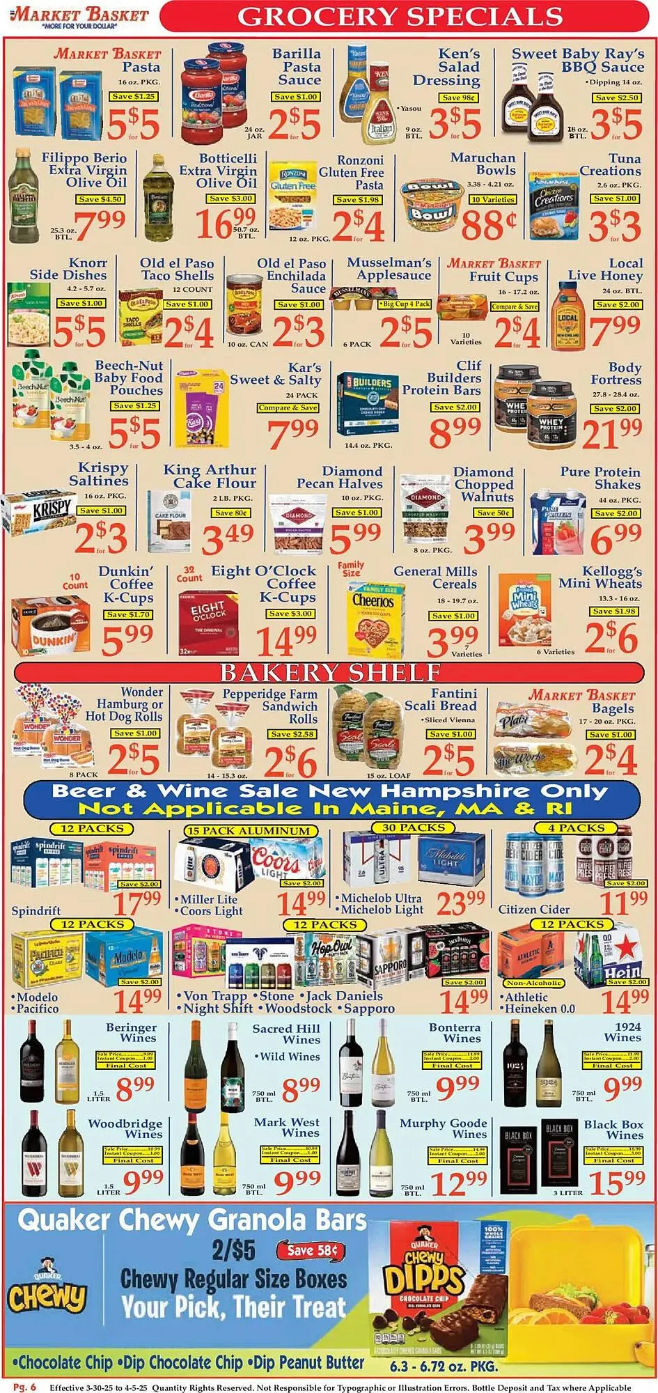 Weekly ad Market Basket Weekly Ad from March 30 to April 5 2025 - Page 6