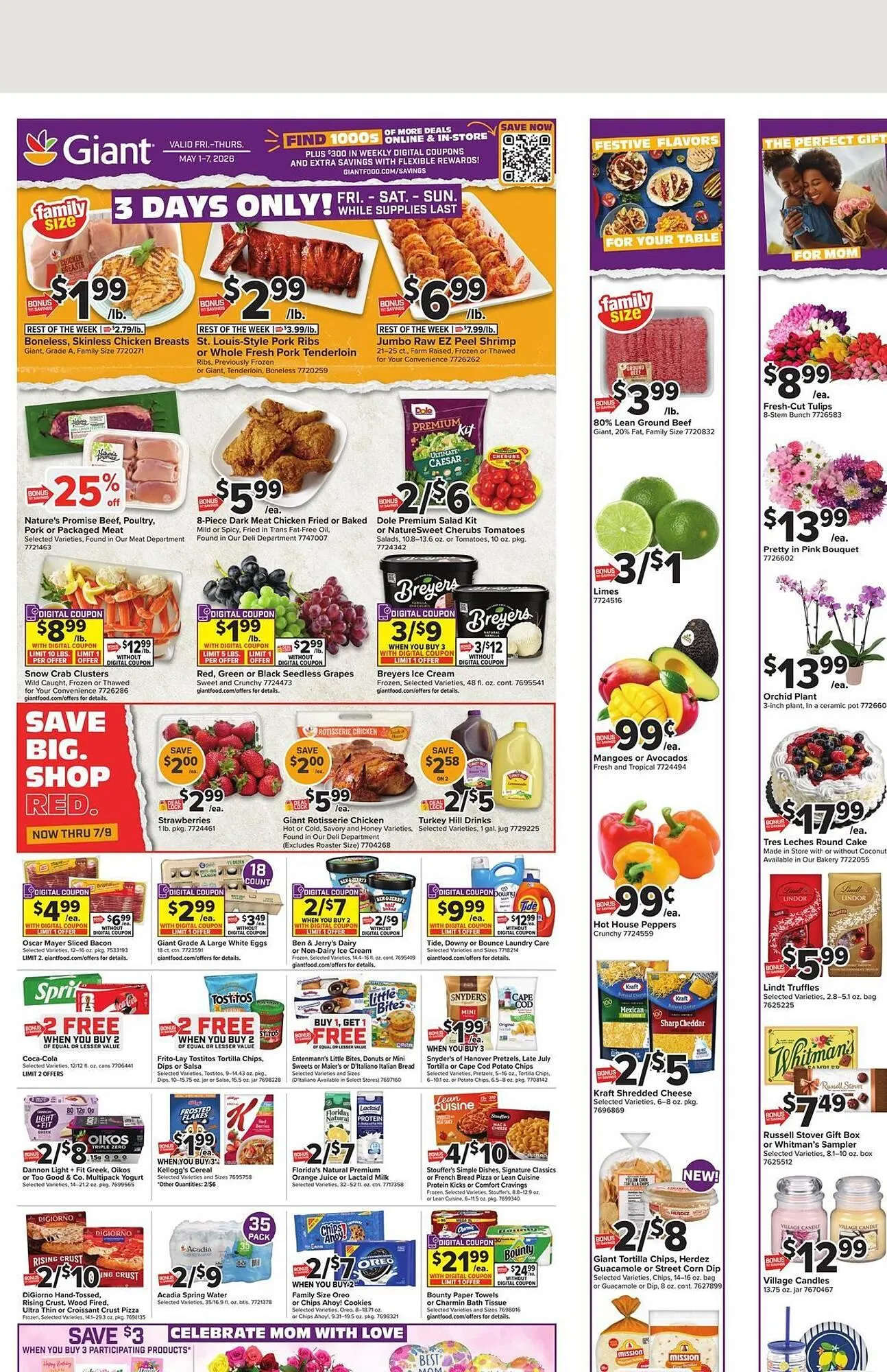 Weekly ad Giant Food weekly ad from May 1 to May 7 2026 - Page 1
