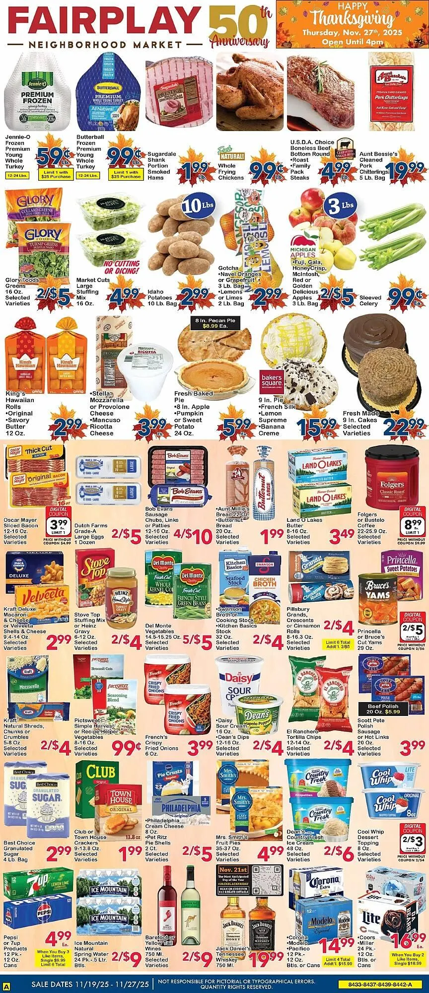 Weekly ad Fairplay weekly ad from November 19 to November 27 2025 - Page 1