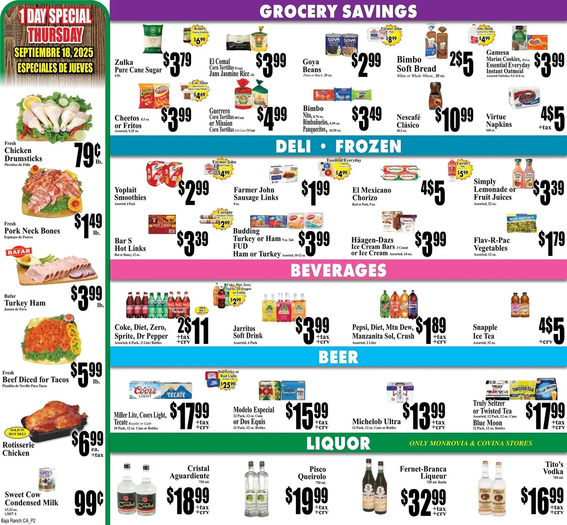 Weekly ad Baja Ranch weekly ad from September 17 to September 23 2025 - Page 2