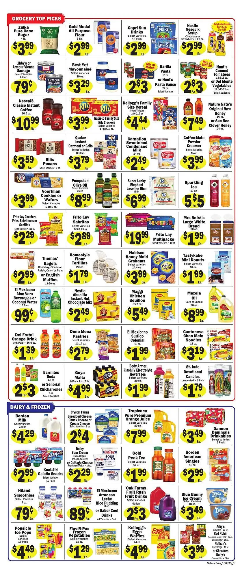 Weekly ad Sellers Bros weekly ad from October 8 to October 15 2025 - Page 3