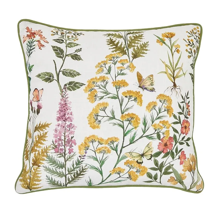 allen + roth 4 -Piece 18-in x 18-in Multi Square Indoor Decorative Pillow