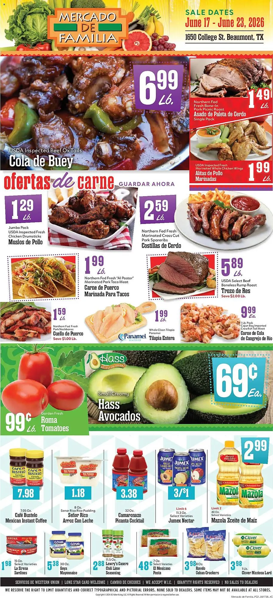 Weekly ad Market Basket weekly ad from June 17 to June 23 2026 - Page 1