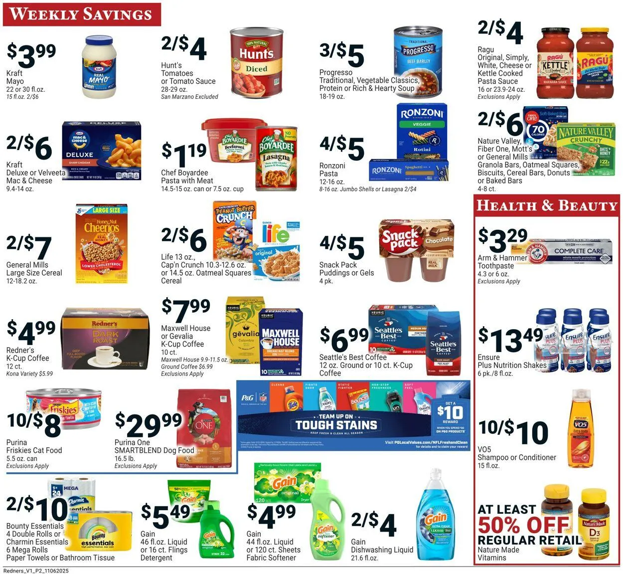 Weekly ad Redner’s Warehouse Market Current weekly ad from November 6 to November 12 2025 - Page 2