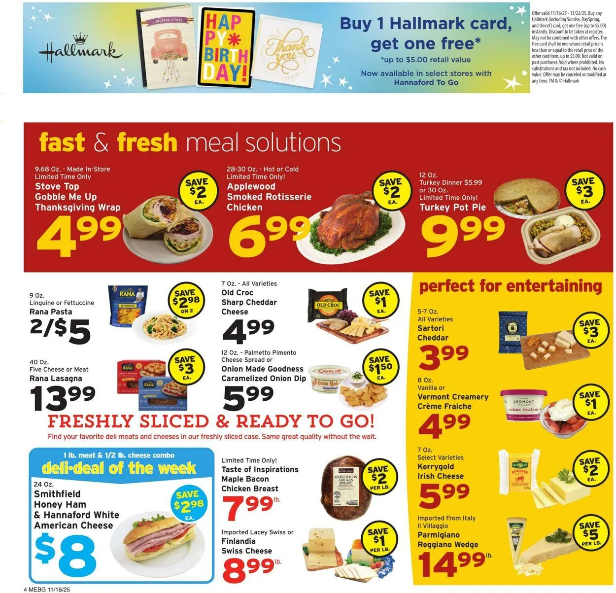 Weekly ad Hannaford Current weekly ad from November 16 to November 22 2025 - Page 4