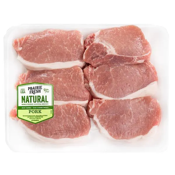 PrairieFresh Family Pack Boneless Center Cut Loin Pork Chops