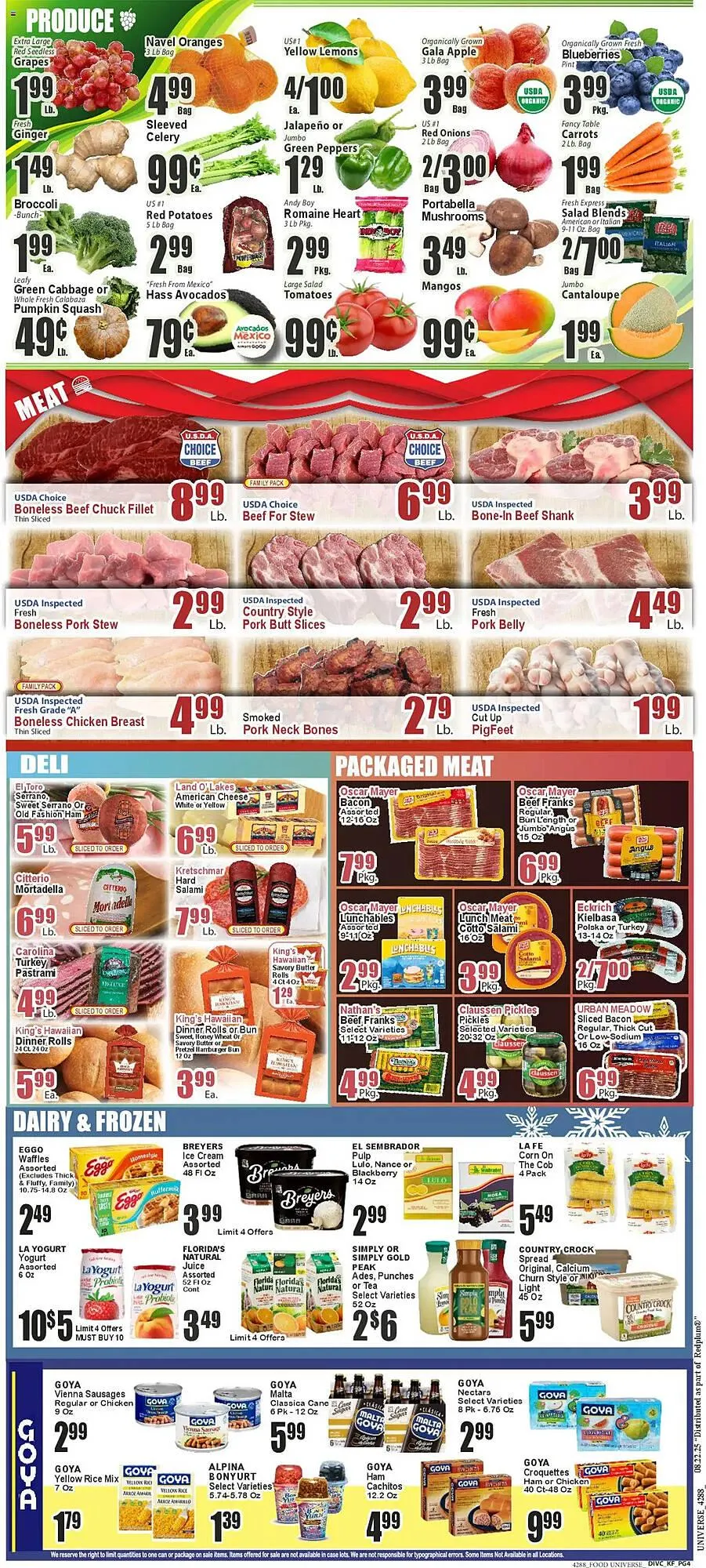 Weekly ad Food Universe Weekly Ad from August 22 to August 28 2025 - Page 4