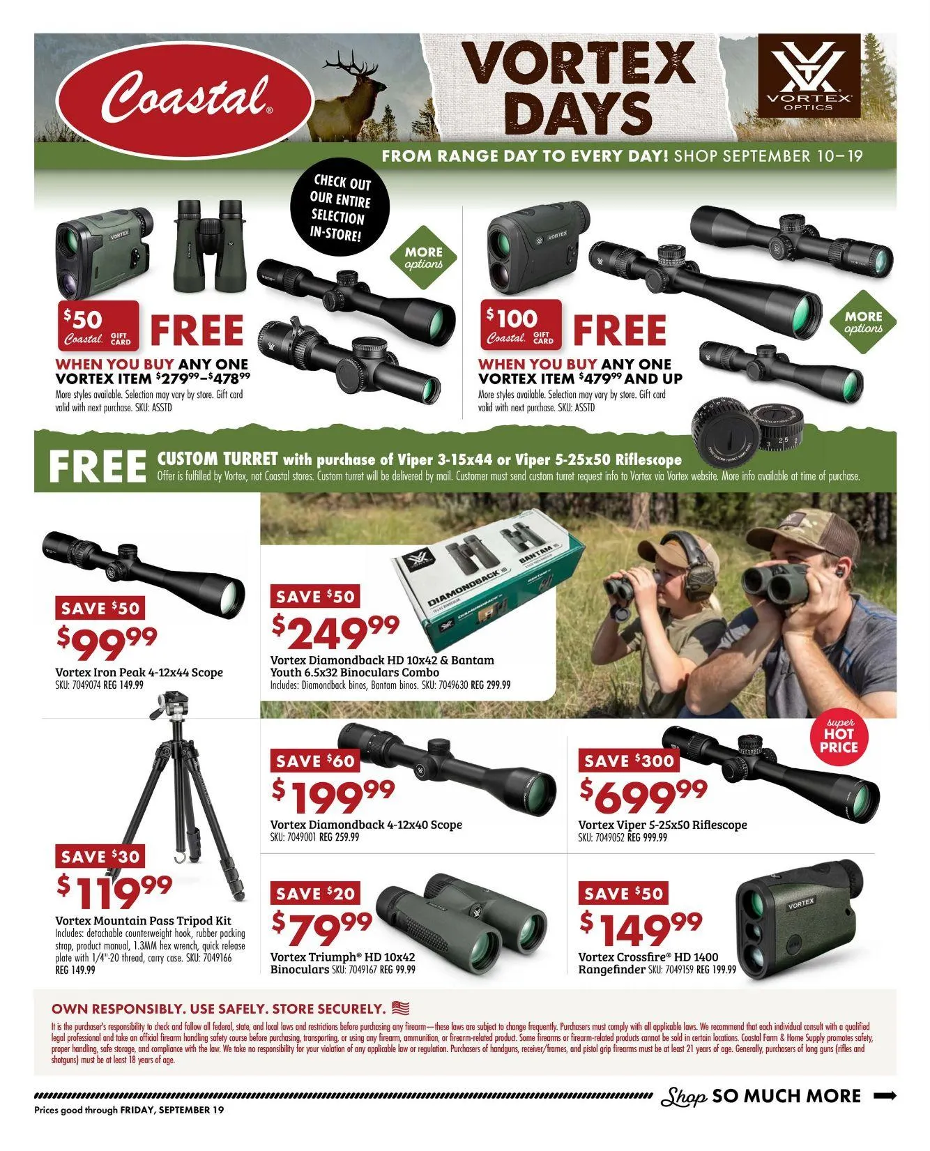 Weekly ad Coastal Farm from September 10 to September 19 2025 - Page 1