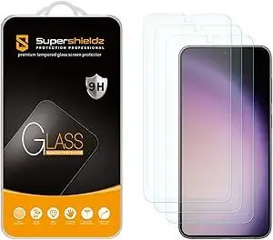 (3 Pack) Supershieldz Designed for Samsung Galaxy S24+ / S24 Plus Tempered Glass Screen Protector, Anti Scratch, Bubble Free