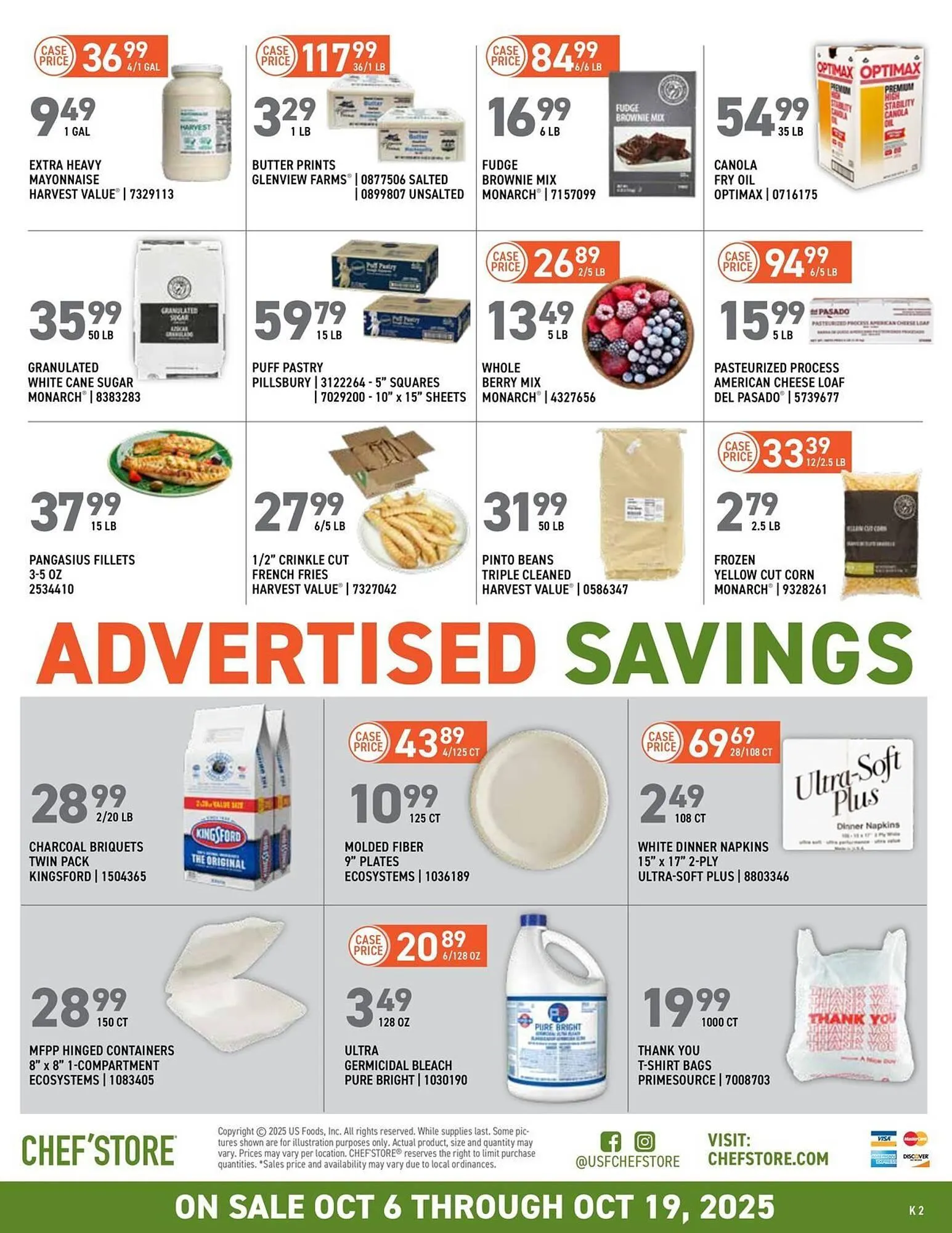 Weekly ad US Foods Chef's Store weekly ad from October 6 to October 19 2025 - Page 3