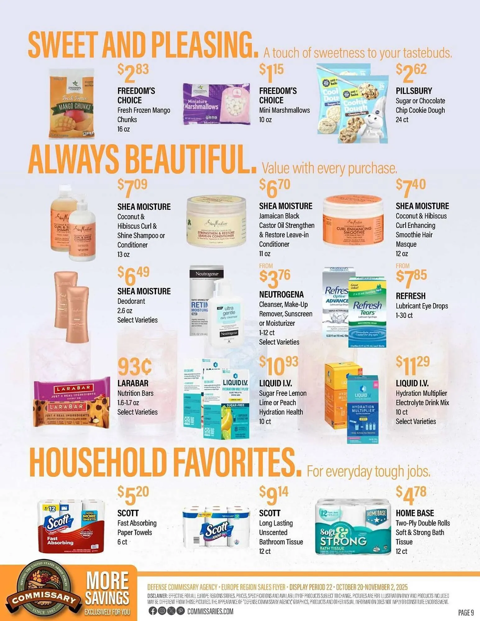 Weekly ad Commissary weekly ad from October 20 to November 2 2025 - Page 9