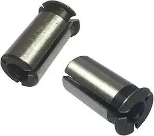 Ridgid R2200 Router Replacement 1/4" Steel Collet Adaptor (2 Pack) # 672036001