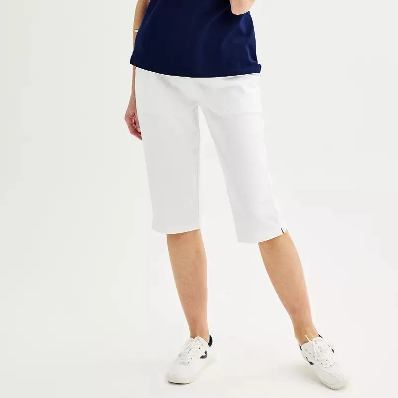 Women's Croft & Barrow® Easy Pull-On Knit Skimmer