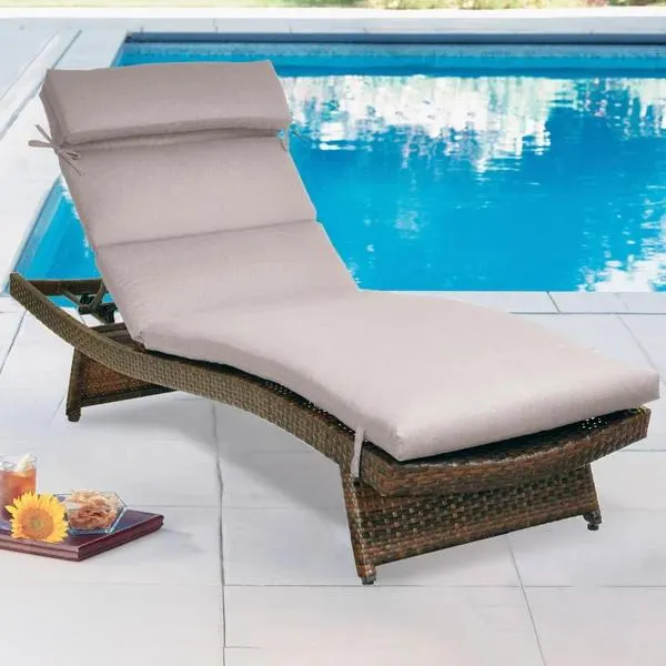 Peak Season Outdoor Chaise Cushion, 2-pack