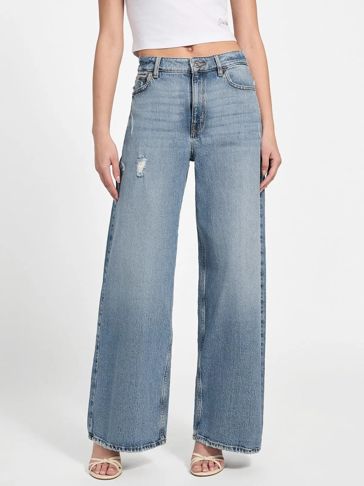 Eco Bellflower Wide-Leg Jeans