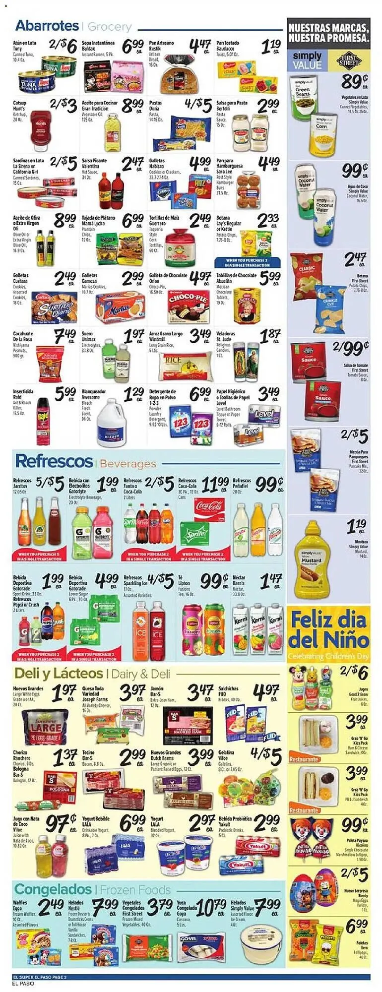 Weekly ad El Super weekly ad from April 22 to April 28 2026 - Page 2