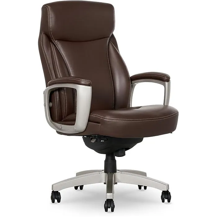 La-Z-Boy Arcadian Ergonomic Bonded Leather Swivel Executive Chair,