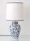 Delft Blue Pottery Table Lamp by Amitābha Studio and Royal Delft, 2010s