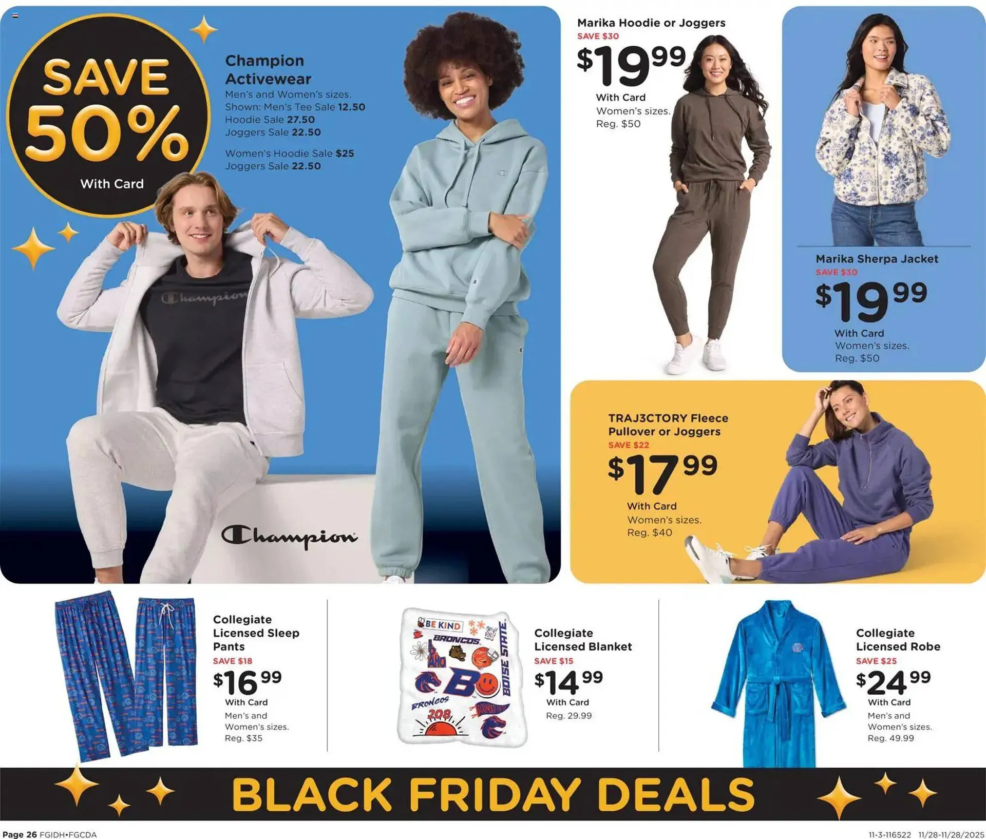 Weekly promotion Fred Meyer weekly ad spanning from November 12 to November 28 2025 - Page 27 for Catalogue 365
