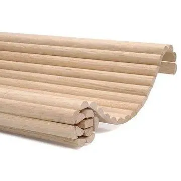 Half Round Red Oak Tambour