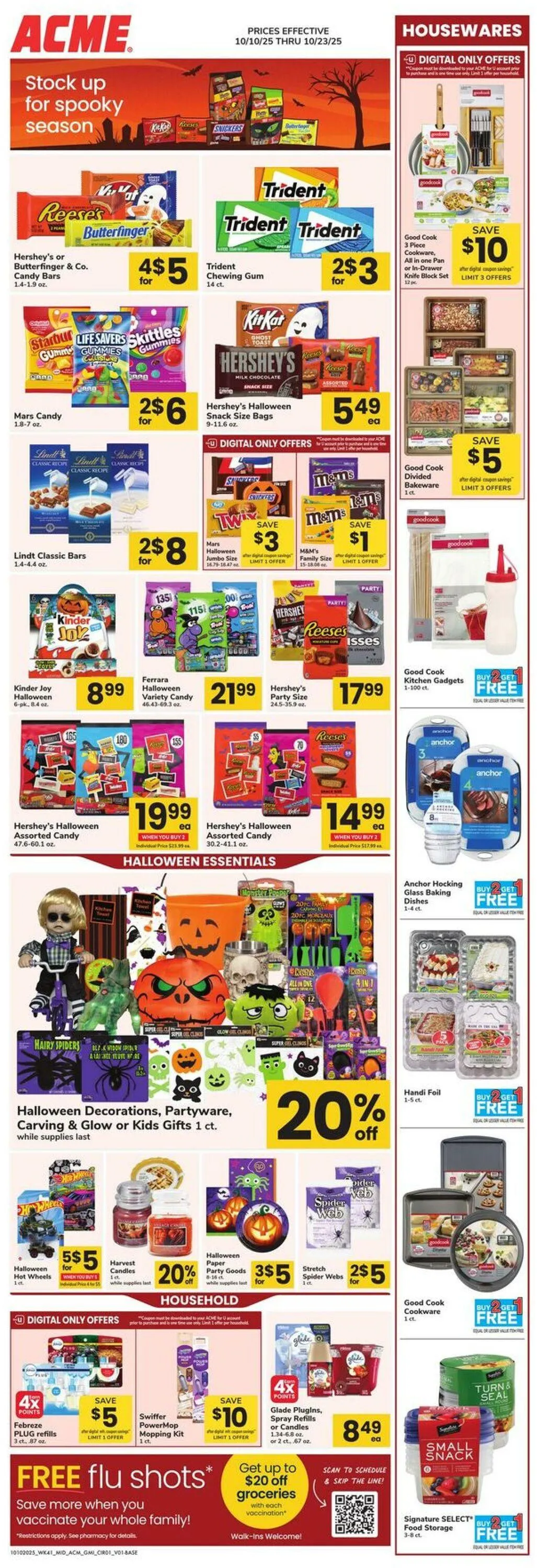 Weekly ad Acme Current weekly ad from October 10 to October 23 2025 - Page 1