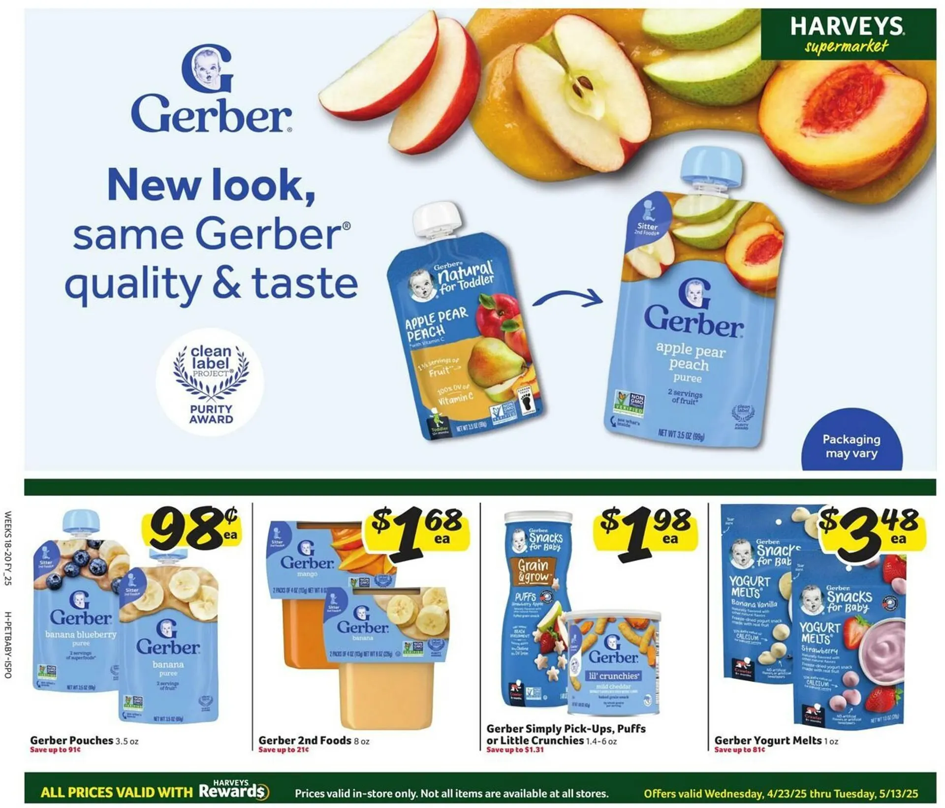 Weekly ad Harveys Supermarkets Weekly Ad from April 23 to May 13 2025 - Page 6